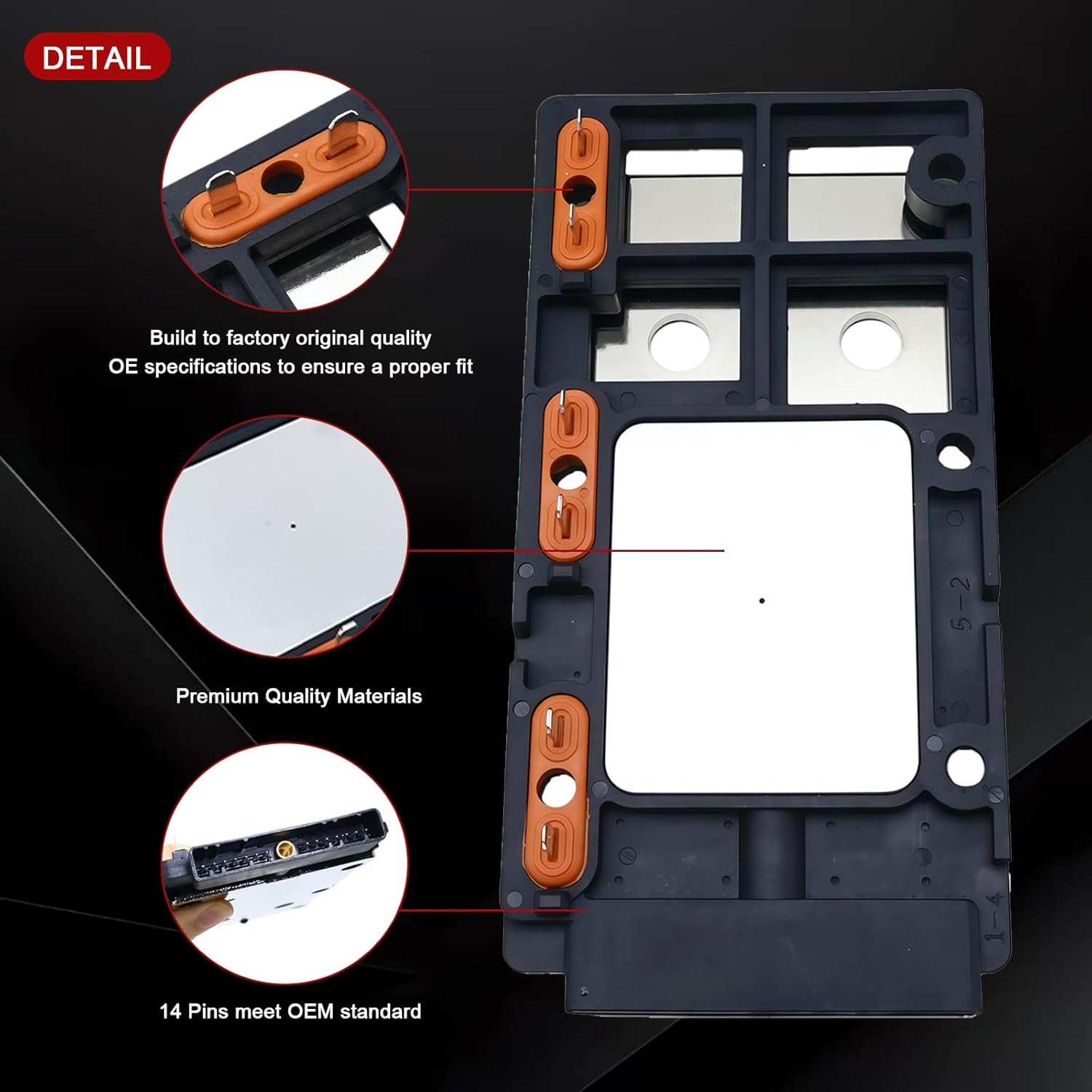 Ignition Control Module LX364 Compatible with Buick 06-08 Lucerne | 05-09 Lacrosse | 92-05 Lesabre for Chevrolet 00-05 Impala for Pontiac 92-05 Bonneville for Oldsmobile 92-99 Eighty 3.8L V6