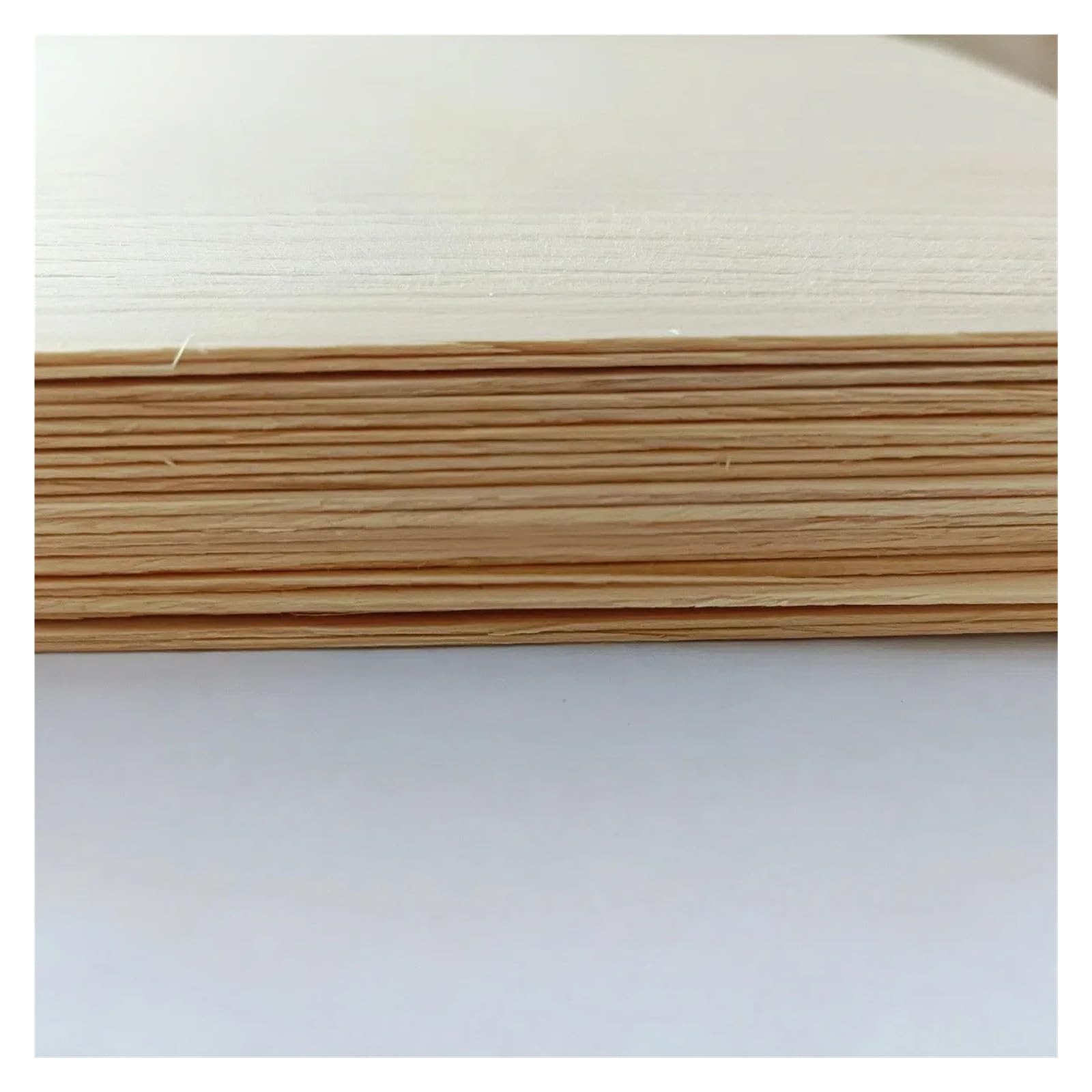 Carving Wood 0,5 mm/0,8 mm/1 mm, arkusz forniru z naturalnego drewna cyprysowego Hinoki, 2 sztuki, 17 cm × 28 cm, łatwe do samodzielnego wykonania, do tenisa stołowego, obróbki drewna, patyczki (1 mm)