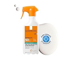 La Roche-Posay Anthelios, Protezione Solare Alta SPF50+, Pelle Protetta dai Raggi UVA, UVB a Lungo, Con XL-Protect, Glicerina e Tecnologia Netlock, 300 ml