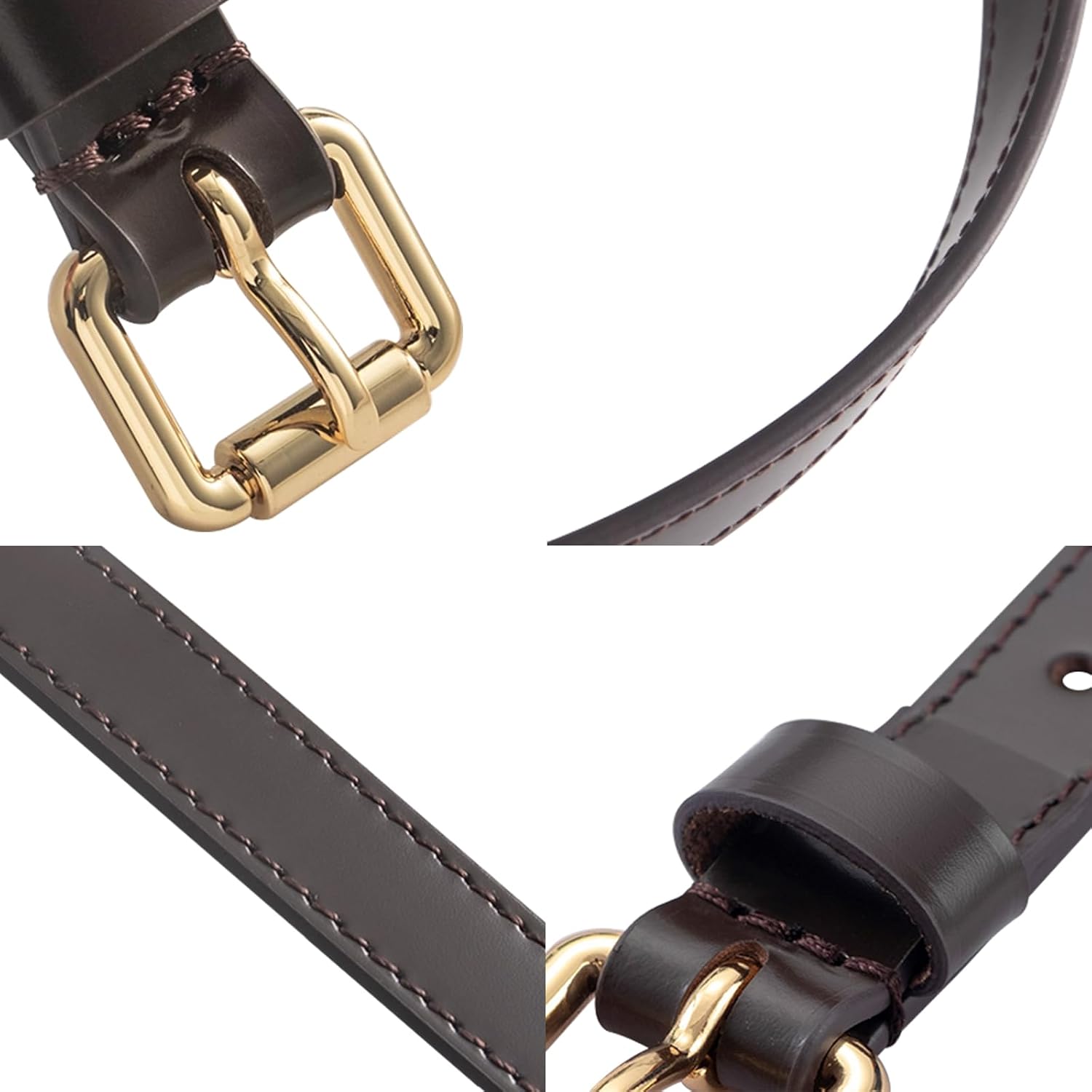 jiesinlov Replacement Strap Used for Shorten Bag Straps,Vachetta Leather Strap Modification for Handbag Shoulder Strap
