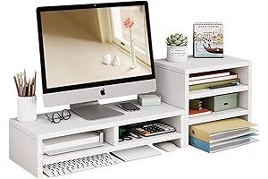 KUAIYU Monitor Stand Riser - A Well-Organized Workspace