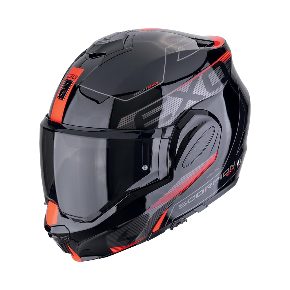 Casco Scorpion Exo Tech EVO Traveller modular con visor solar integrado 2
