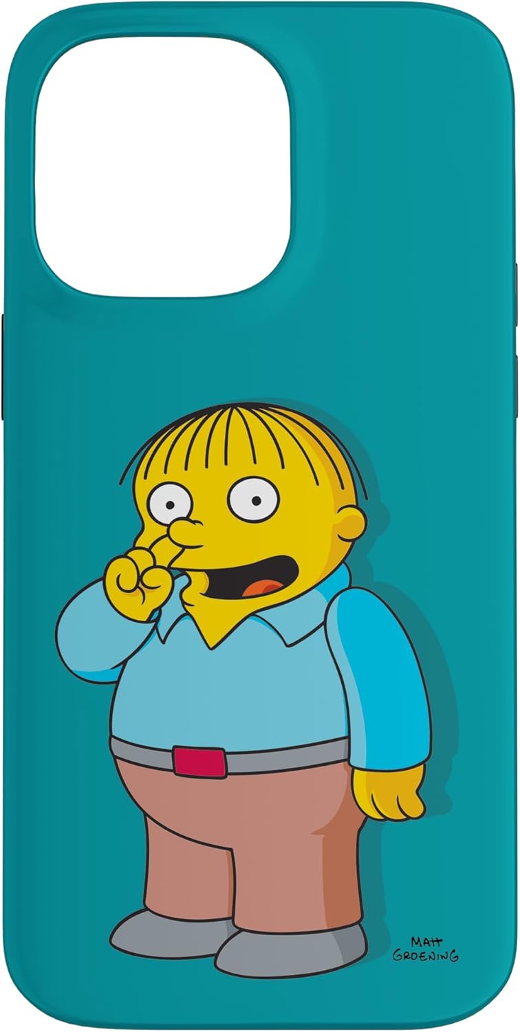 The Simpsons Ralph Wiggum Teal Case for iPhone 14 Pro Max