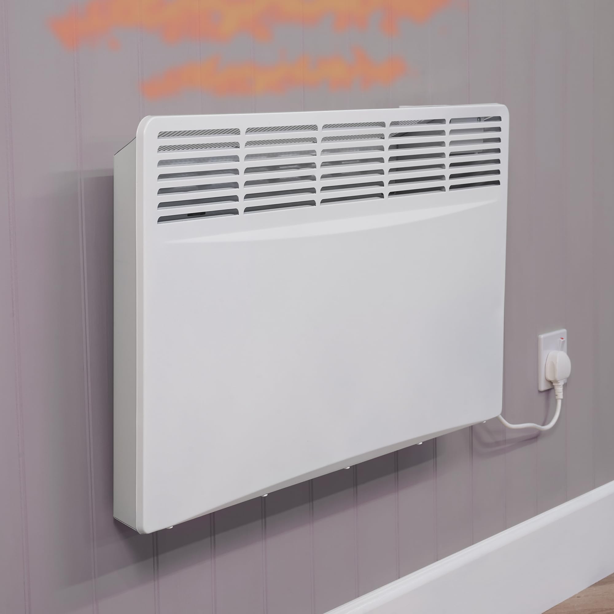 Adam Amba 2000 W grzejnik elektryczny w kolorze białym
