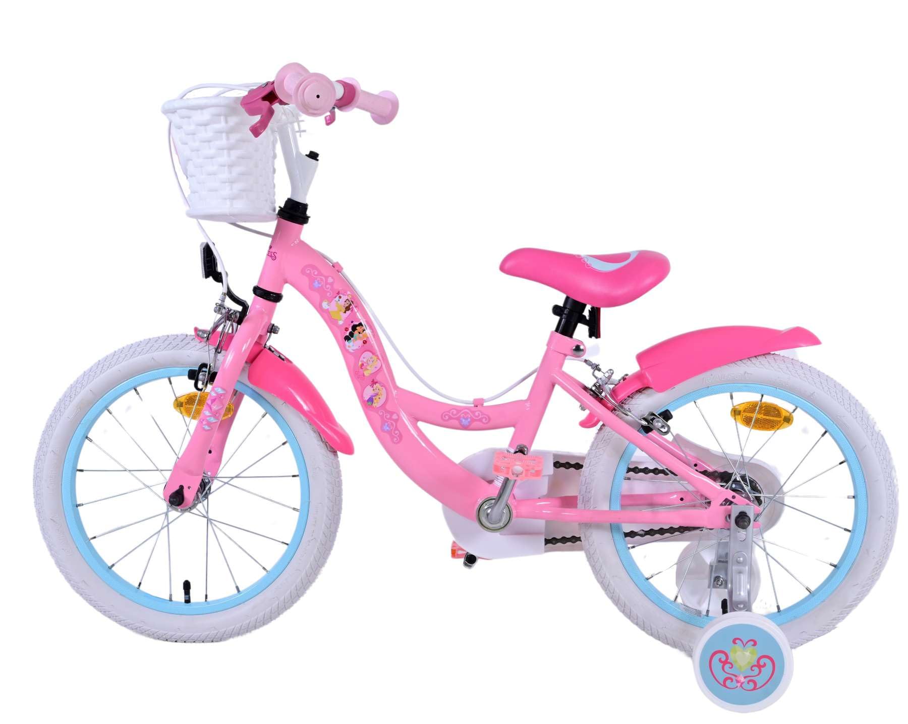 Vélo pour enfant Disney Princess 16" rose - Sécurité, confort et plaisir en un
