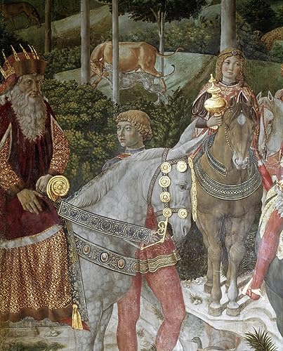 Affiche Benozzo Gozzoli 60x90cm pour décoration murale de salon