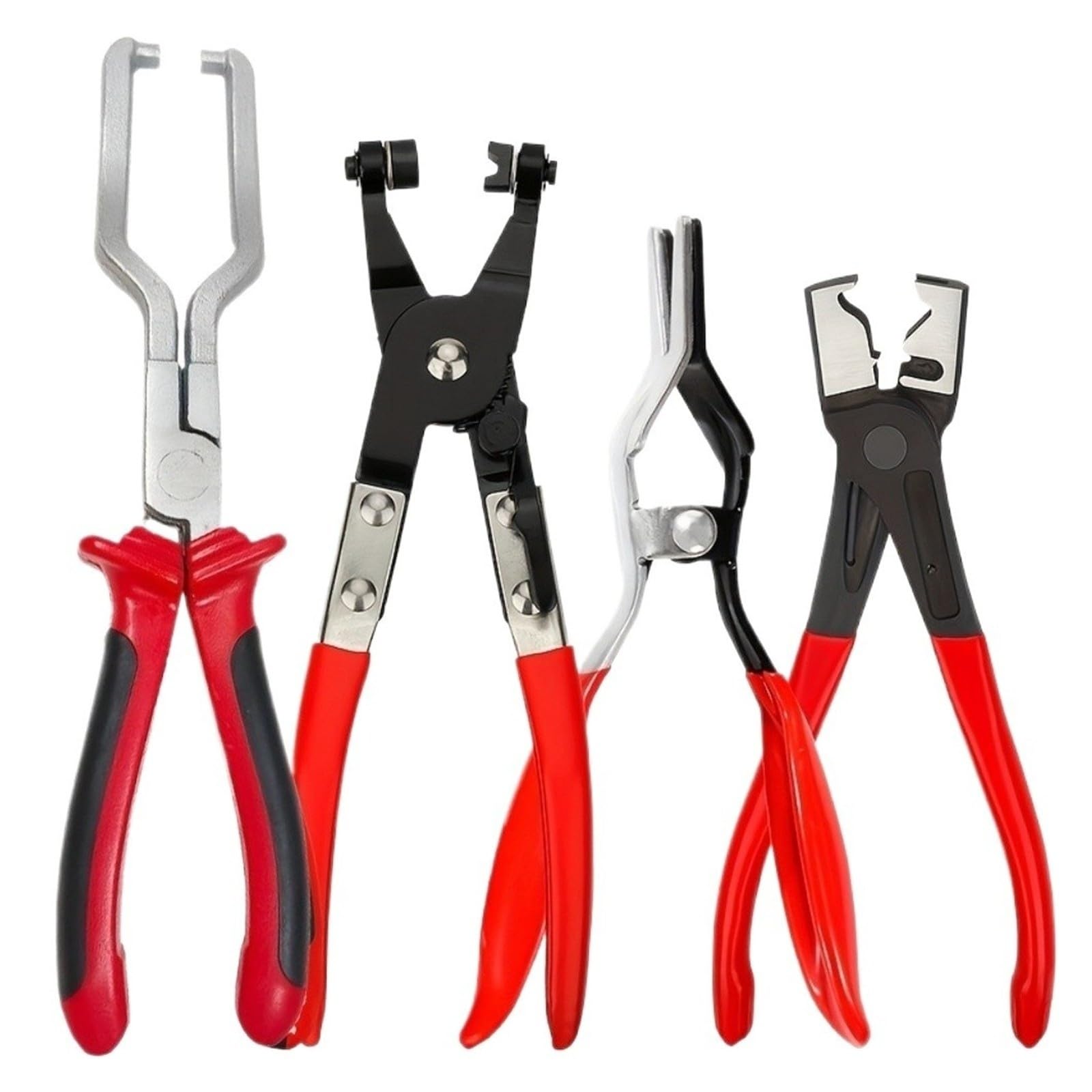 Pinza Per Fascette Set di pinze for fascette stringitubo da 4 pezzi
