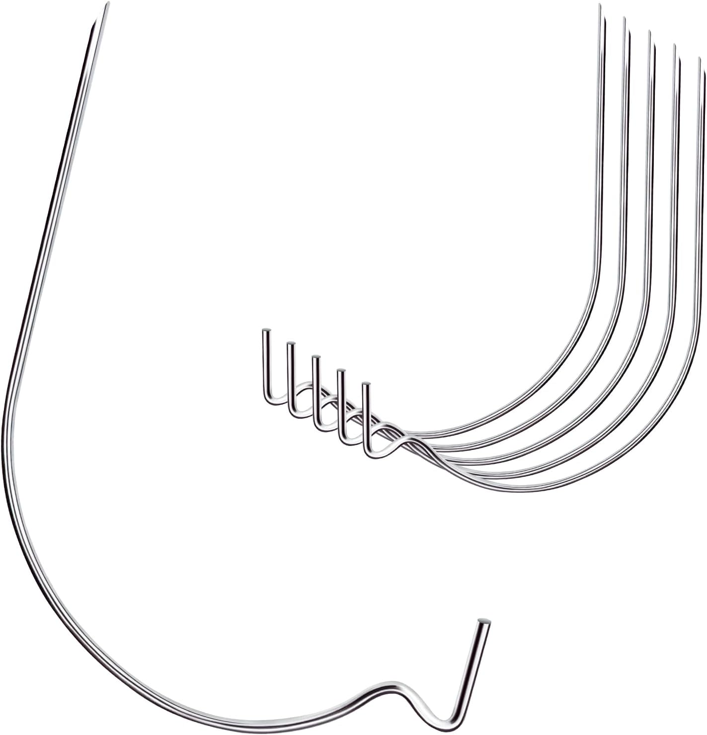 Picture Hanger Super Hook 30PCS,High-Quality Steel Picture Hanger Hercules Hooks,Used for Drywall, Wood Wall, Plaster Wall, can Hang Photos, Art, Clock, Mirror