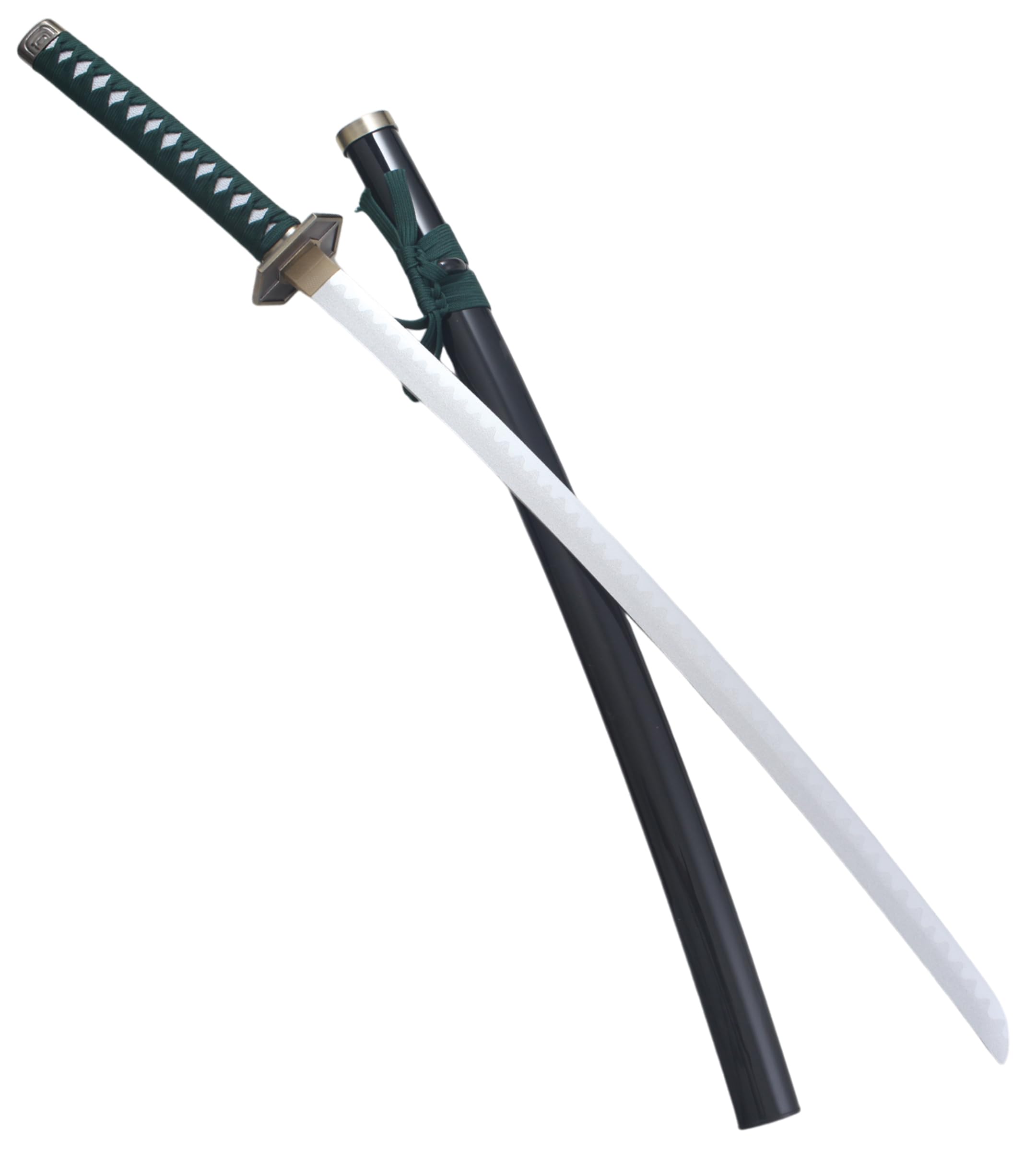 Katana Aizen en Bois Lame Sabre Epee Zanpakuto Decoration Cosplay