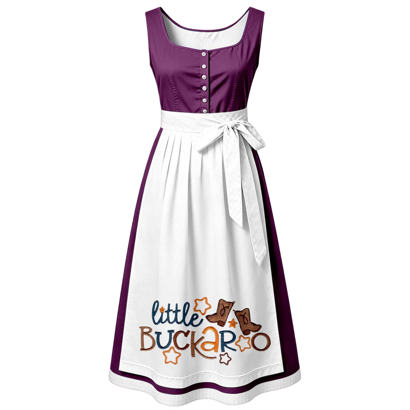 Dirndl Damen, Elegant Trachtenkleid Trachten Knielang Übergröße Dirndlkleid | Spitze Trachtenrock Mit Bluse Schnürung Dirndlschürzen Schürze Besondere Anlässe, Trachtenkleid für Oktoberfest Karneval