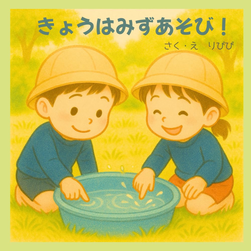 Amazon.co.jp: きょうはみずあそび！ : りぴぴ: Japanese Books