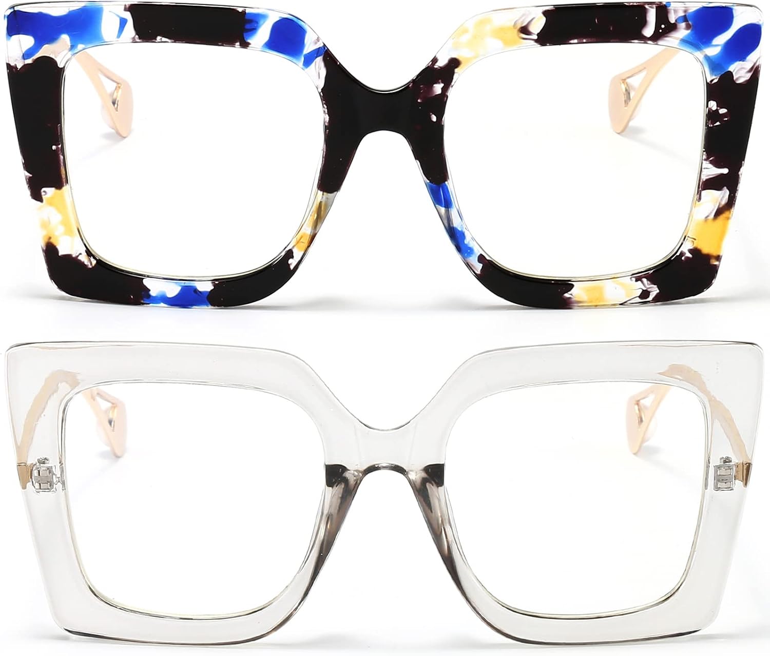 2 Pack (Flower + Clear Grey)