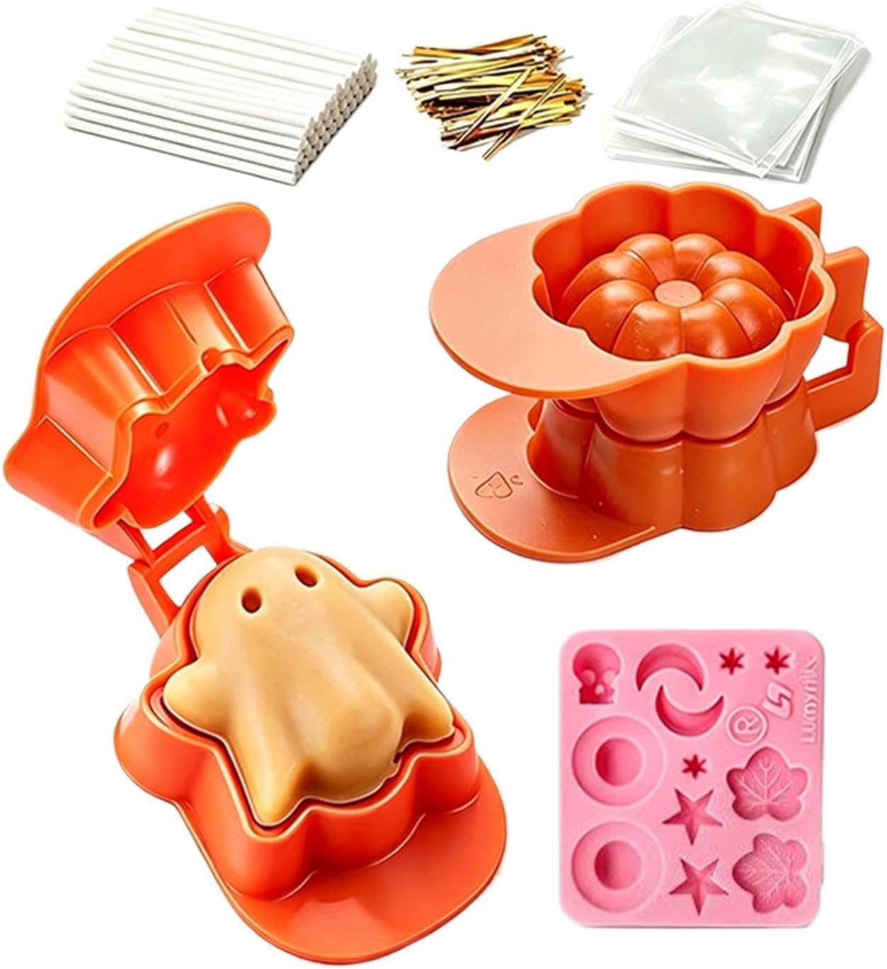 Halloween Cake Pop Mold, Seasonal Cakesicle Baking Moulds, Festive Dessert