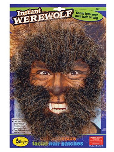 Bristol Novelty MD151 - Parrucca per viso, colore