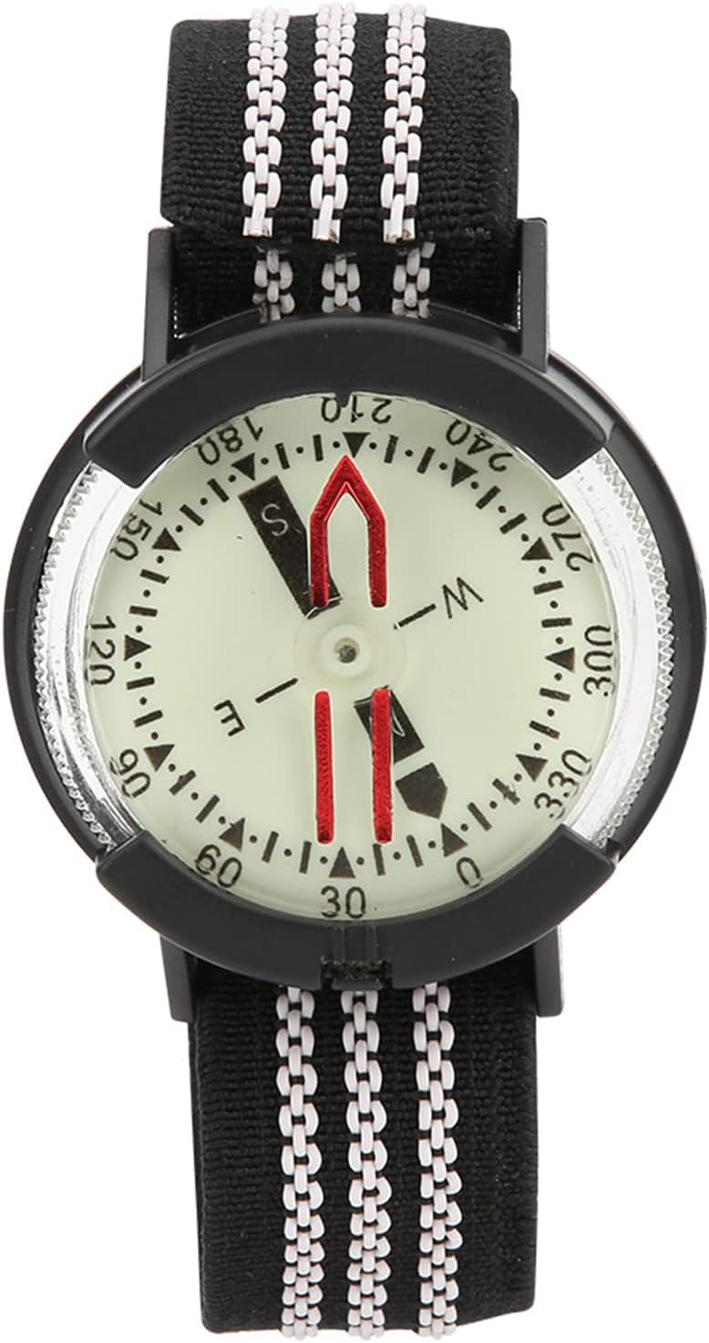 Compass Watch, Diving Wrist Compass, Portable Outdoor Waterproof Pressure Resistant