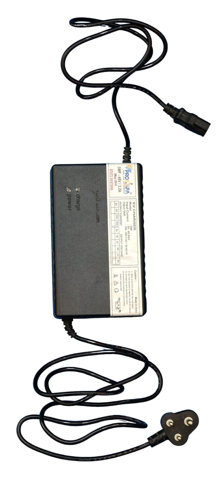 SMF Battery Charger – Fast Charging for SMF Batteries, Universal Compatibility, Compact Design (48 V / 3.2 Amps (Max : 59 V))-image-32