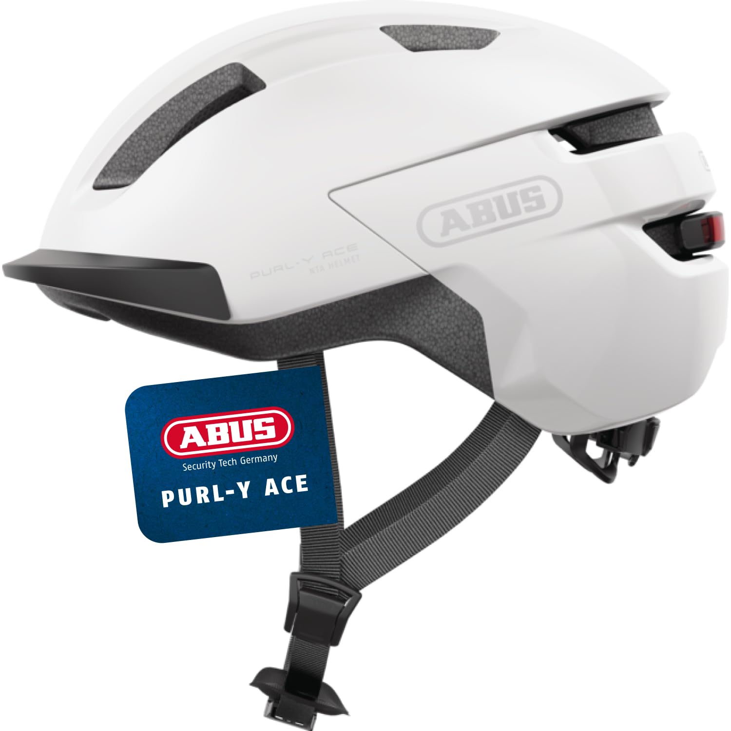 ABUS Fahrradhelm Purl-Y ACE mit LED-Licht