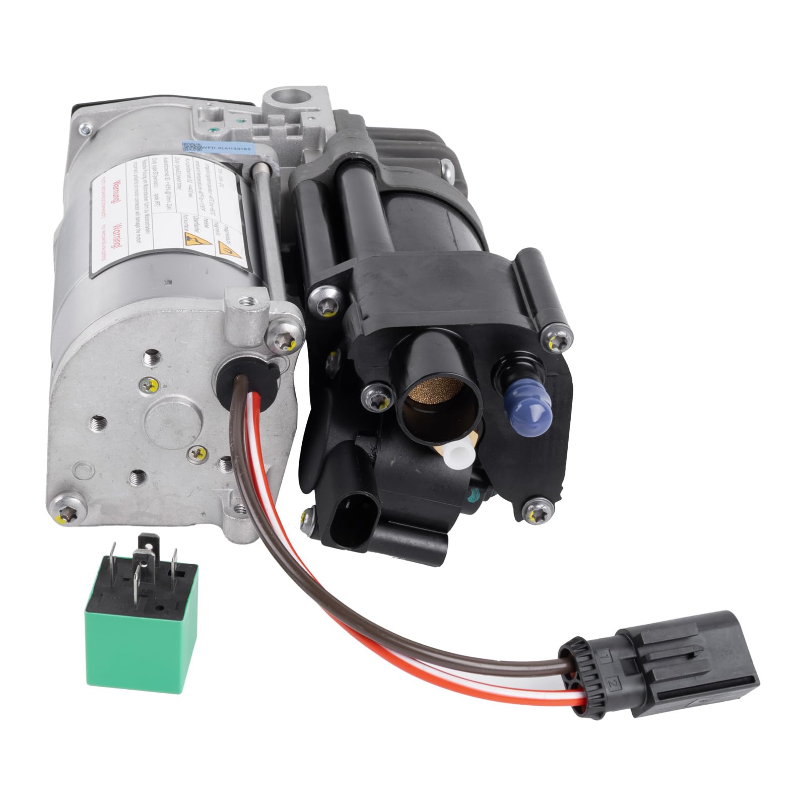 Compressore per sospensioni pneumatiche con relè di ricambio per 5 F07 F11 7 F01 F02 F03 F04 X5 E70 F15 F85 X6 E71 E72 F16 F86 accessorio auto parte # 3720687517 37 68998 37206850555