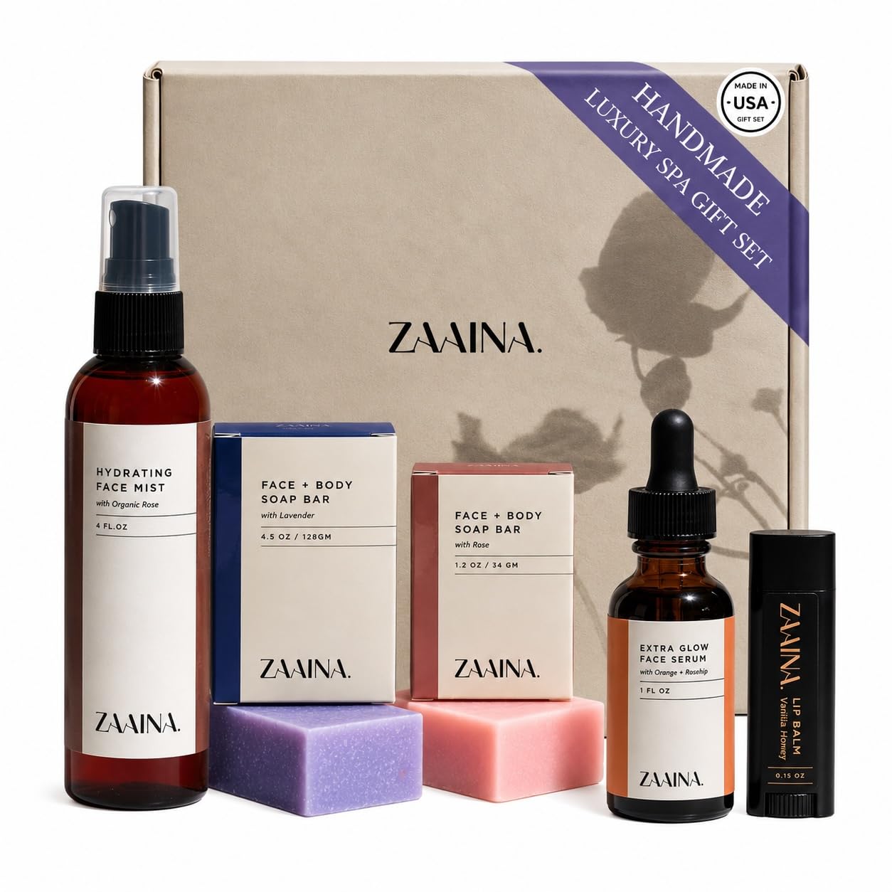 ZAAINA Spa Gift Box - Relaxation & Self Care -1