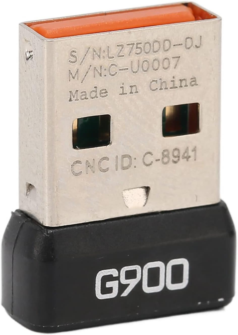 Cuifati USB Dongle Mouse Receiver Adapter Replacement for Logitech G900 Chaos Spectrum Wireless Mouse, 2.4GHz Wireless Stable Signal, Small Portable USB Receiver Gaming Mouse Adapter