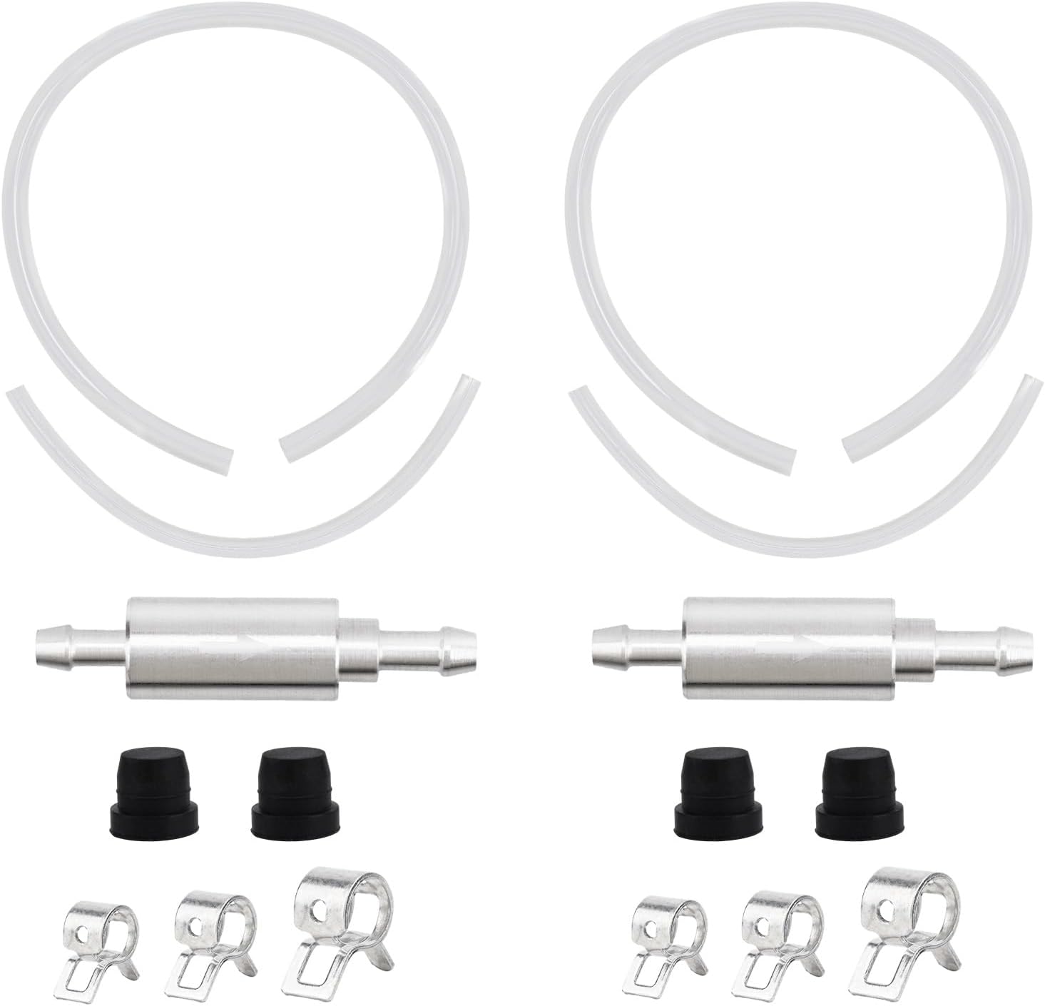2pcs Brake Bleeder Kit, Premium Durable Soft Hose with One-Way Check Valve Universal Brake Fluid Bleeding Tool Suitable for Motorbike Bike Car