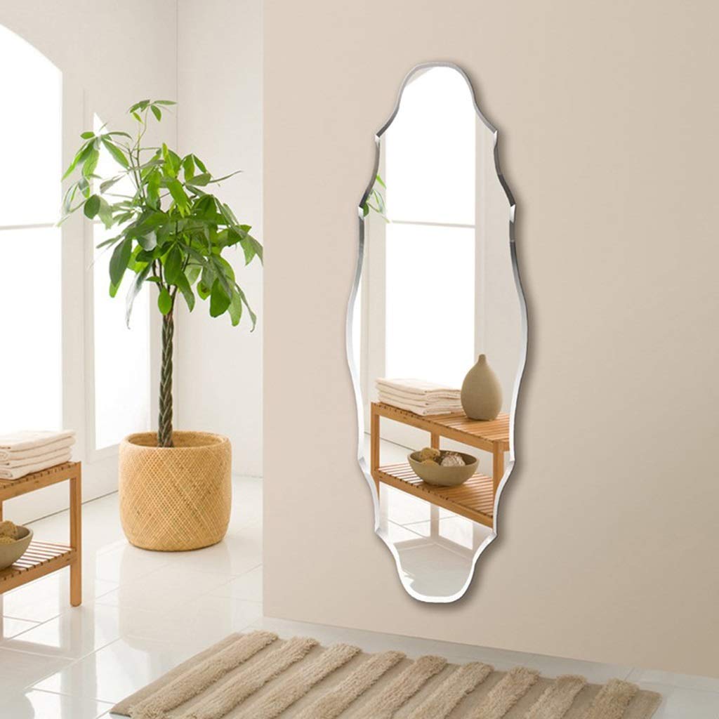Miroir Mural sans Cadre pour Agrandir une Petite Salle de Bain
