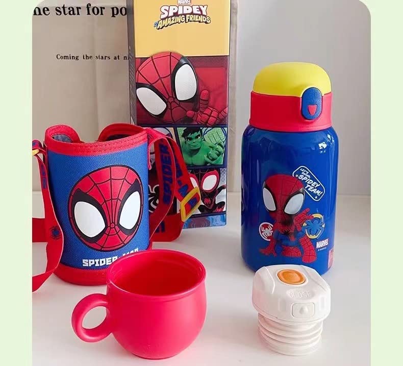 Amazon | スパイダーマン ミッキーマウス 水筒 魔法瓶 子供 贈り物