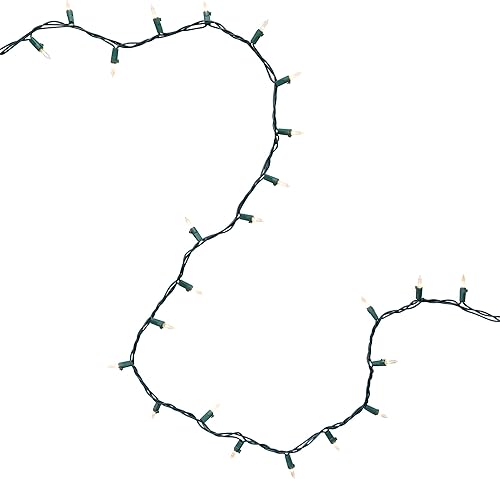 Miniatura 7 de Northlight Incandescent Mini Christmas Lights - Clear - 10' Green Wire - 50ct