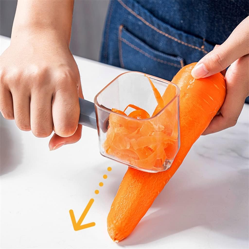 JSEIAJB Handheld Vegetable Peeler Anti-Slip Handle Carrot Potato Peeling Tool