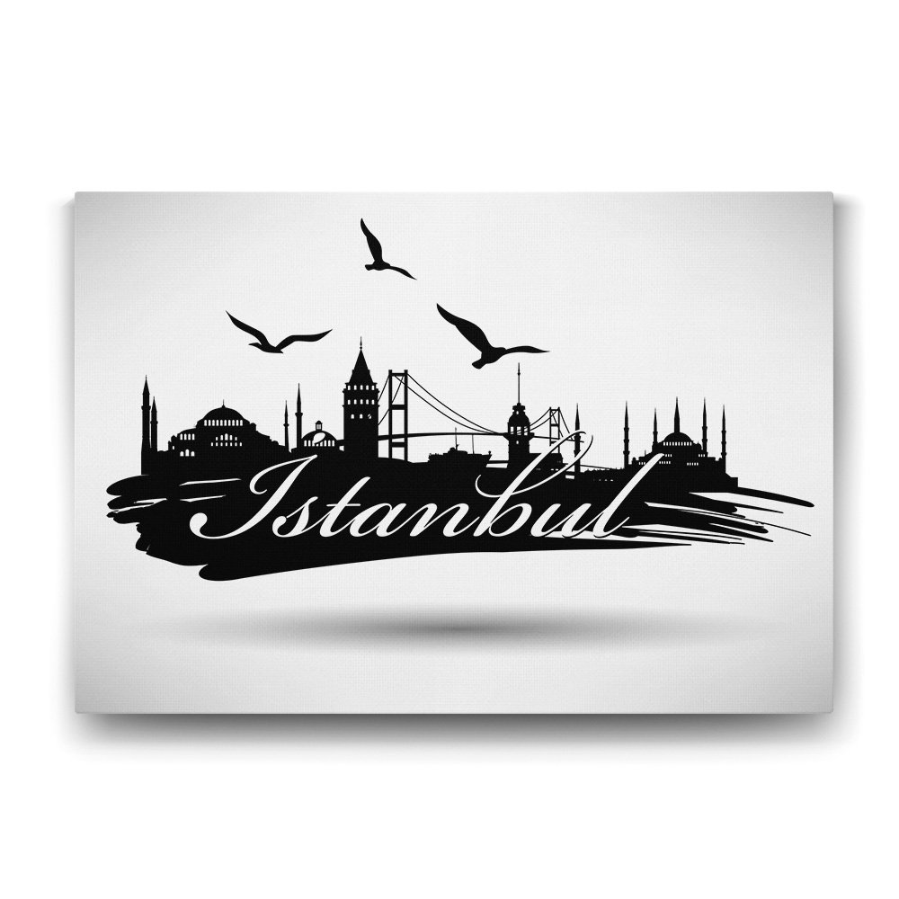 tabloshop İstanbul Vektör Tablo - 125x80cm