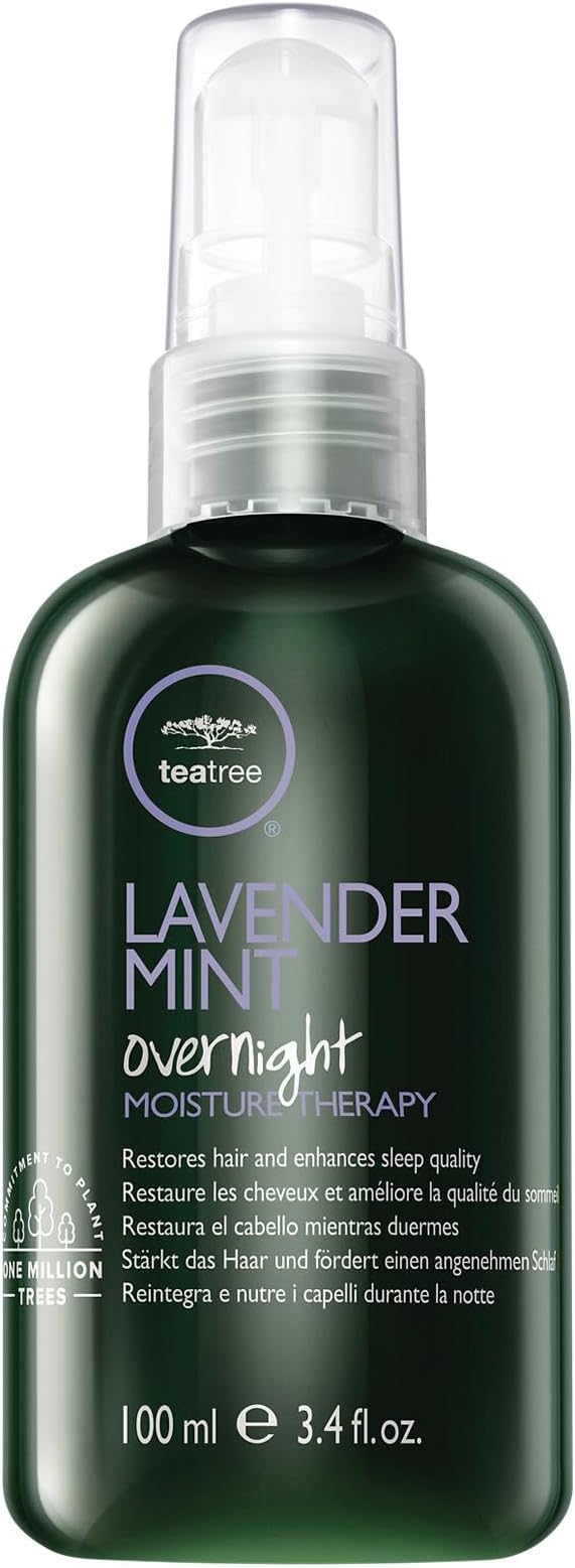 Paul Mitchell Tea Tree Lavender Mint Overnight Moisture Therapy - Leave-In Hair Care Overnight, Hair-Care Ideal for Dry, Damaged Hair, 100 ml