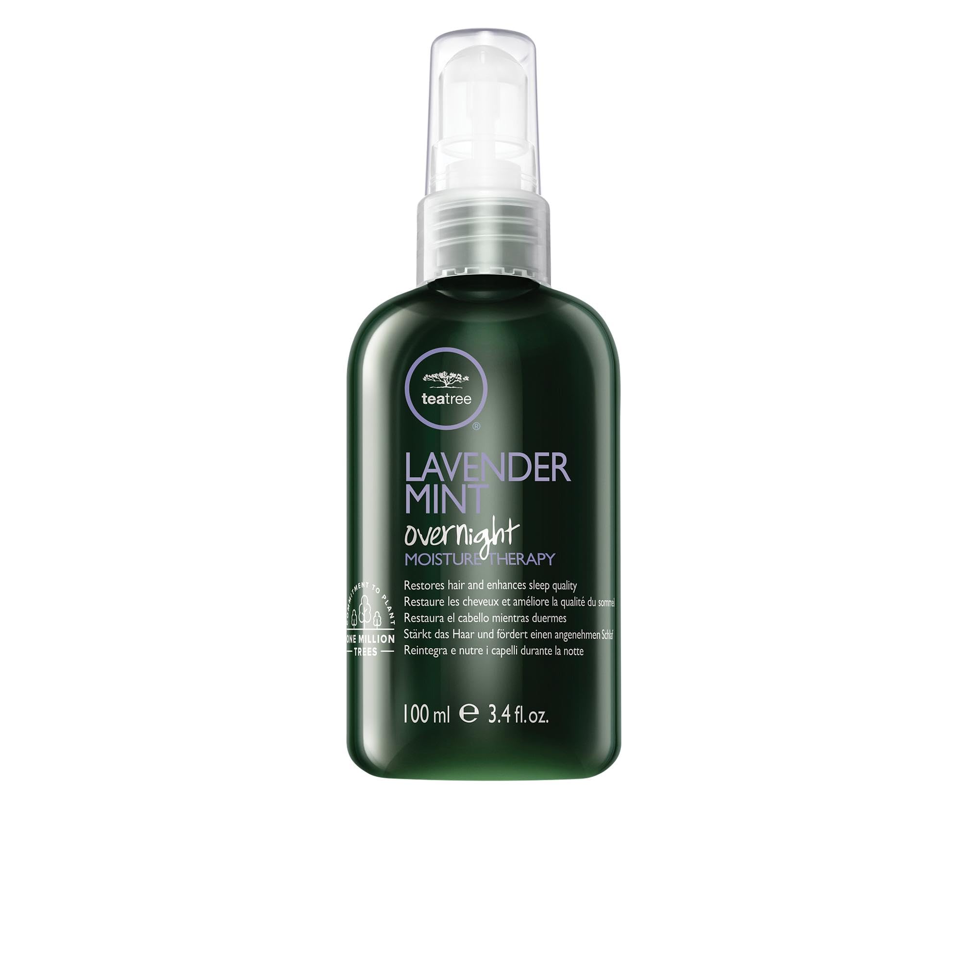 Paul Mitchell Tea Tree Lavender Mint Overnight Moisture Therapy - Leave-In Hair Care Overnight, Hair-Care Ideal for Dry, Damaged Hair, 100 ml