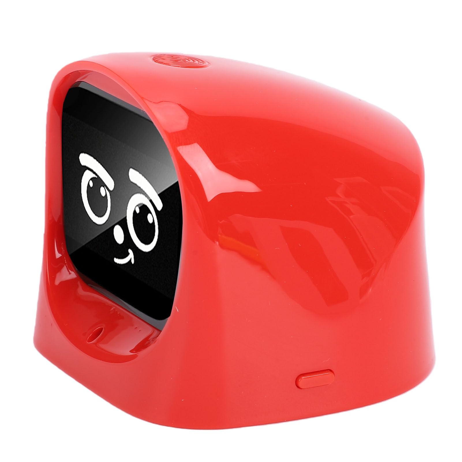 AI Car Robot Emotional Companion - Dispositivo interactivo para tablero de instrumentos para viajes en familia (64 x 63 x 55 mm), color rojo