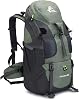 Bseash 50L Hiking Backpack, Water Resistant Lightweight Outdoor Sport Daypack Travel Bag for Camping Climbing Touring | Water Resistant, Lightweight, Outdoor Sport, Travel Bag, for Camping, for Climbing