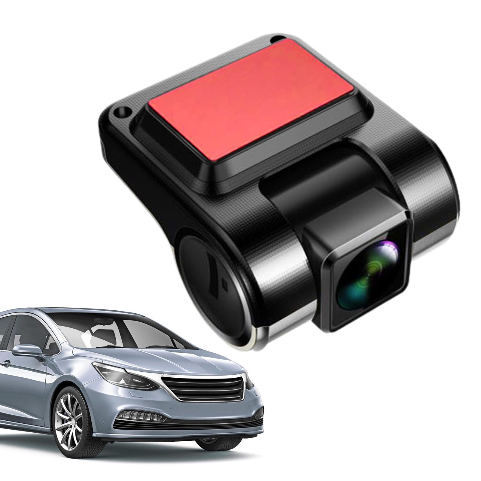 Cámara de salpicadero inalámbrica para Coche - Grabadora de Coche 1080P de Alta definición | USB con micrófono Integrado para reducción de Ruido, Sensor G,