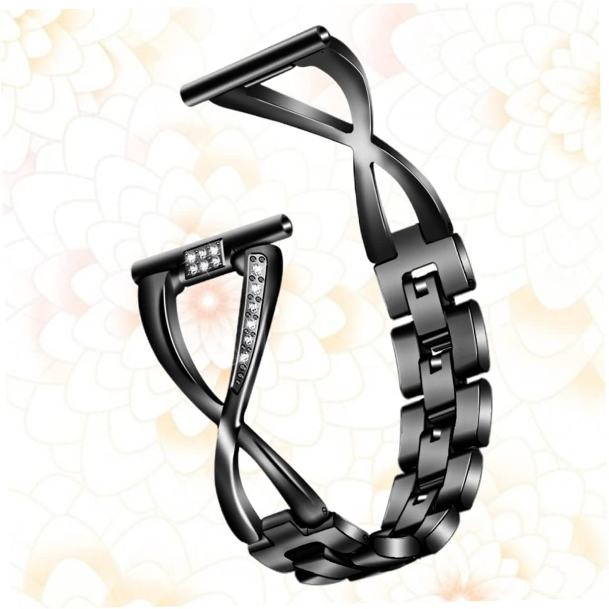 WOONEKY 1Pc Bracelet De Montre Intelligente Bracelet De Montre En Métal De Remplacement