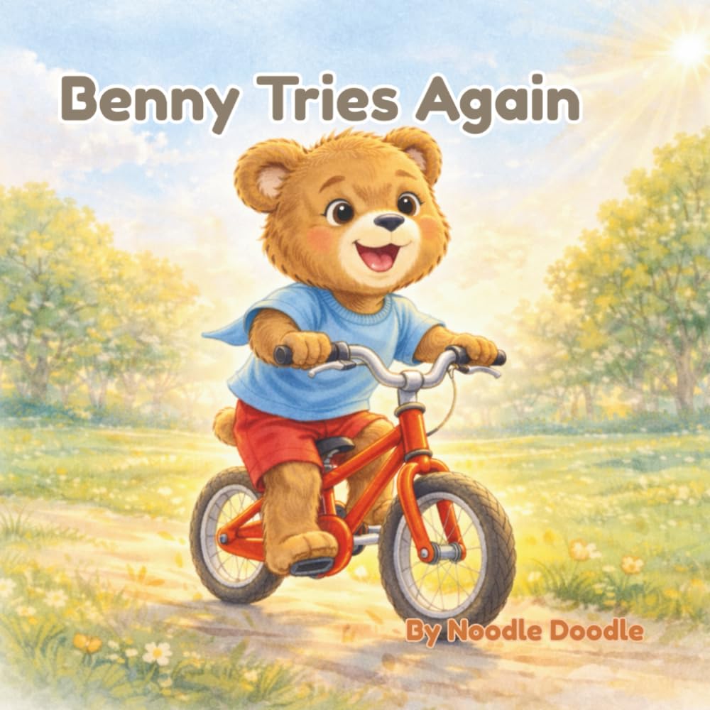 Benny Tries Again: A Growth Mindset Book for Kids Ages 4–8 About Learning from Mistakes, Building Confidence, and Never Giving Up