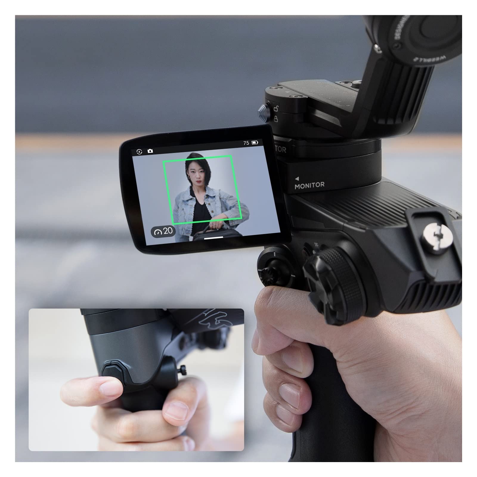 Ręczny stabilizator kamery Gimbal do aparatu DSLR Transmisja na żywo