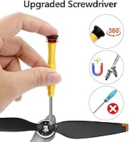 Vista 2 de 32 piezas de hélices para DJI Mini 3, cuchillas de repuesto de bajo ruido y liberación rápida de Betschkim compatibles con accesorios DJI Mini 3