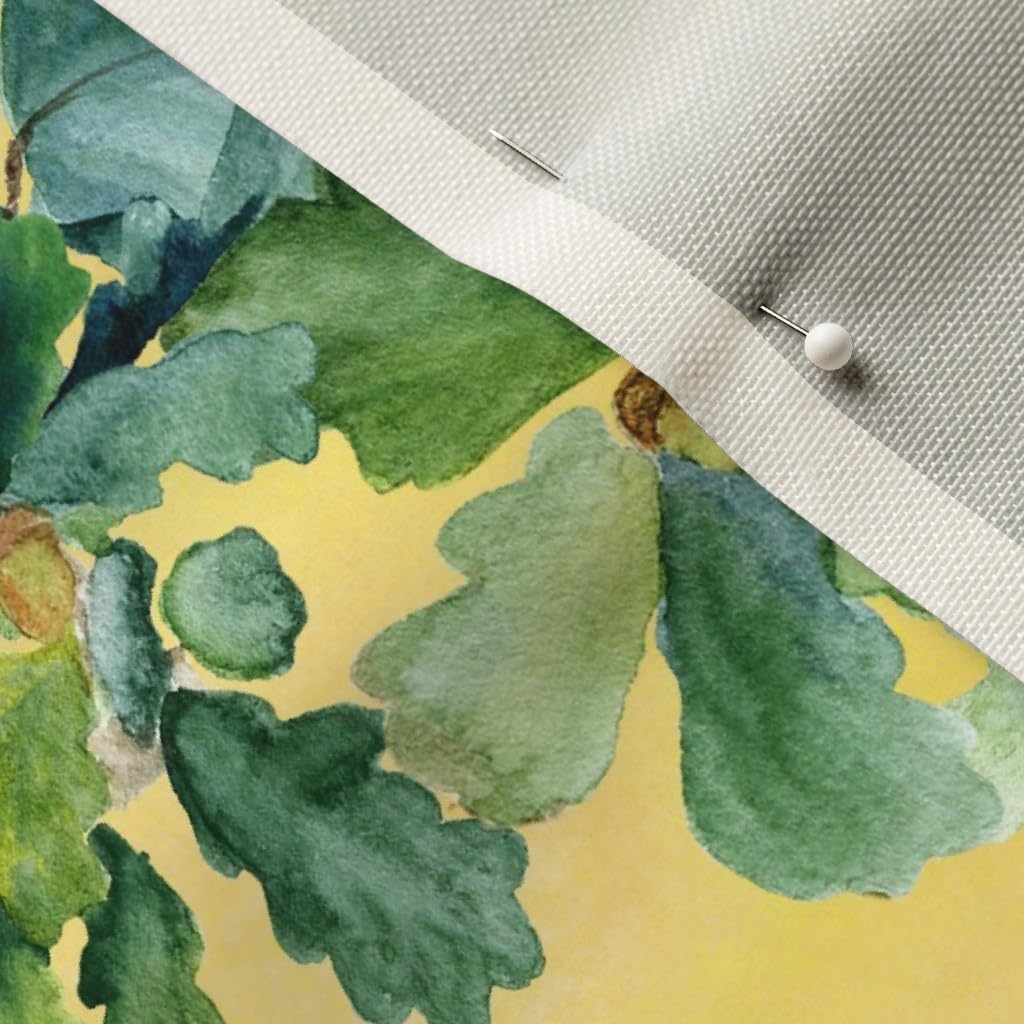 Spoonflower Fabric - Squirrels Watercolor Squirrel Animal Autumn Summer Tree Woodland Printed on Upholstery Velvet Fabric Fat Quarter - Upholstery Home Decor Bottomweight Apparel