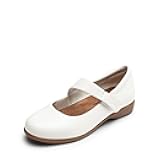 Womens Ballet Mary Jane Flats, Comfortable Business Office Dress Shoes for Women Dressy and Work with Ankle Strap