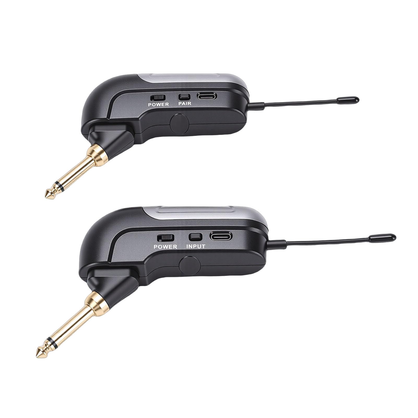 FILFEEL di Ricezione e Trasmissione Microfonica per Strumenti Musicali – Microfono per Sassofono HD per Chitarra Elettrica, Violino, Violoncello – Batteria da 30 M, 6 Ore, Suono Digitale 48 KHz/24 Bit