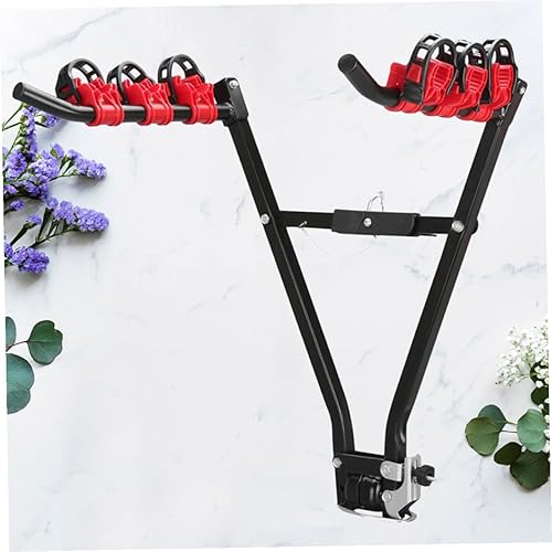 Miniatura 6 de Mipcase Soporte de bicicleta montado en el maletero para el portador de acero del coche adecuado para Hatchback SUV Wagon Bike Mount