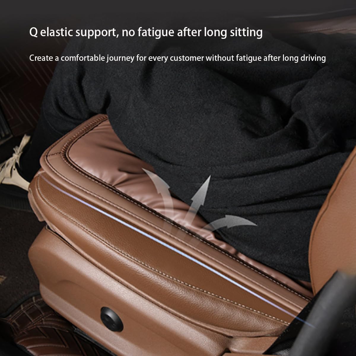 SWZEC Livena - Custom Pain Relief Seat Cushion (Black)