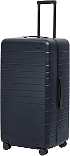 Away 31-inch Large Hardside Trunk — Lightweight Spinner Luggage with TSA Lock (Navy)