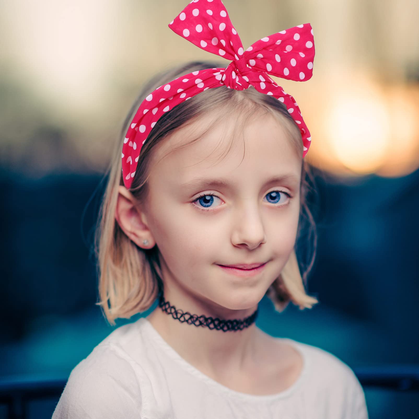 FOMIYES 20 Piezas Diadema Con Lazo Diadema Ancha Para Decorar Diadema De Niñas Diademas De Yoga Para Mujer Cintas Para El Pelo De Las Niñas De Las Mujeres Yiwu Tela Elasticidad