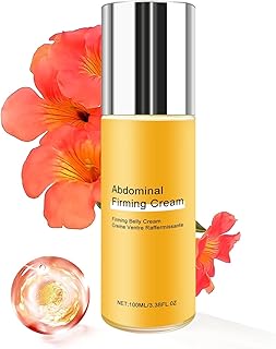 B Flat Belly Firming Cream - Stretch Mark Treatment - Clean and Gentle Belly Cream - Skin Tightening Cream for Cellulite for Stomach Mark & Thighs & Butt, Moisturizing Lifting Body Lotion