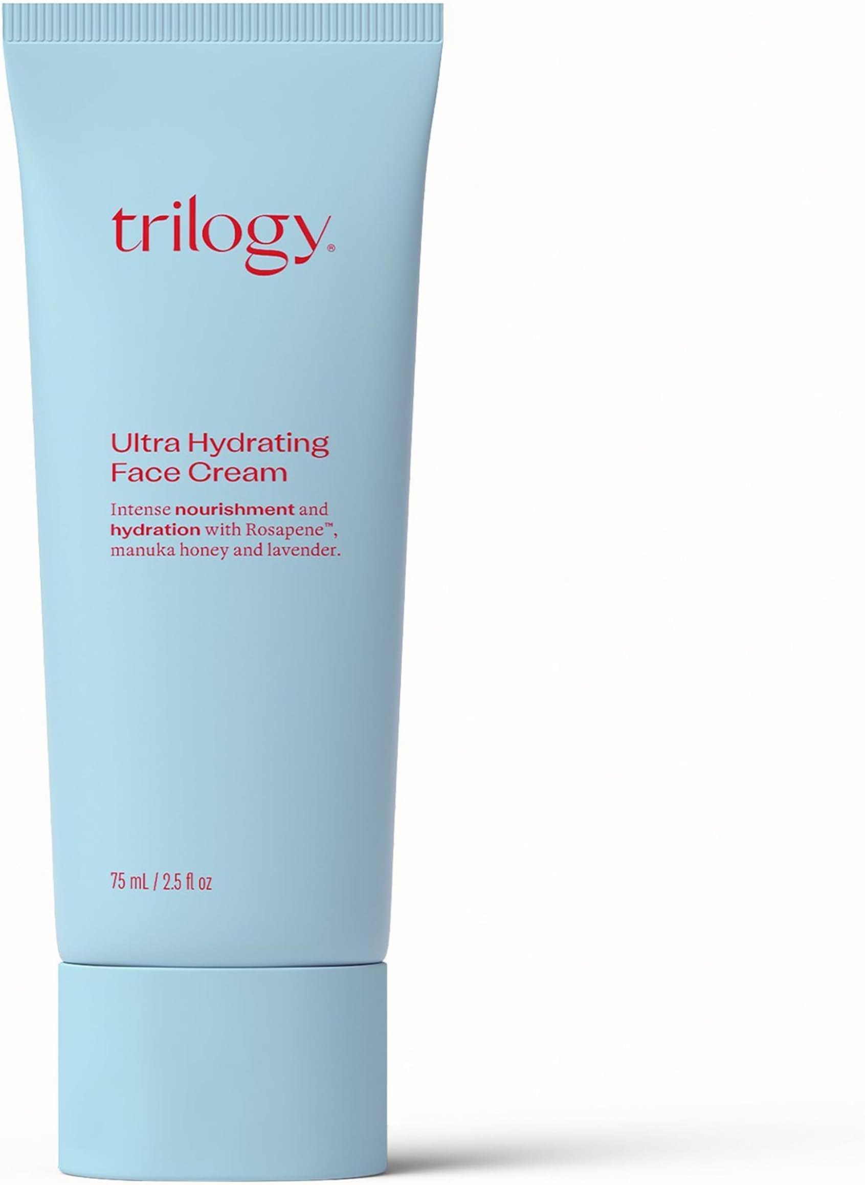 Ultra Hydrating Face Cream for Unisex, 2.5 Ounce
