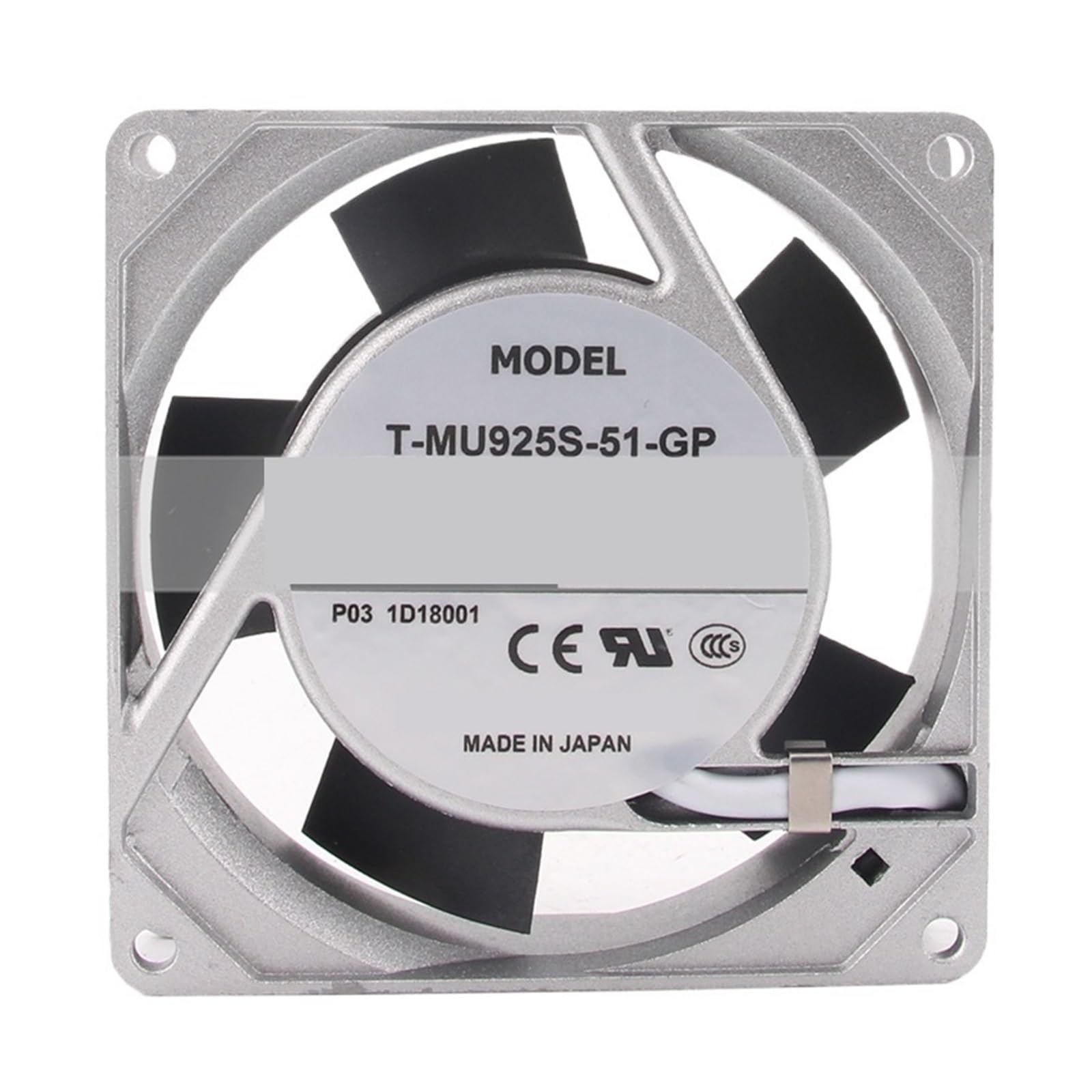 UWUKCJOKQ T-MU925S-51-GP 115V 10W 92X92X25MM 9225 9CM Cooling Fan