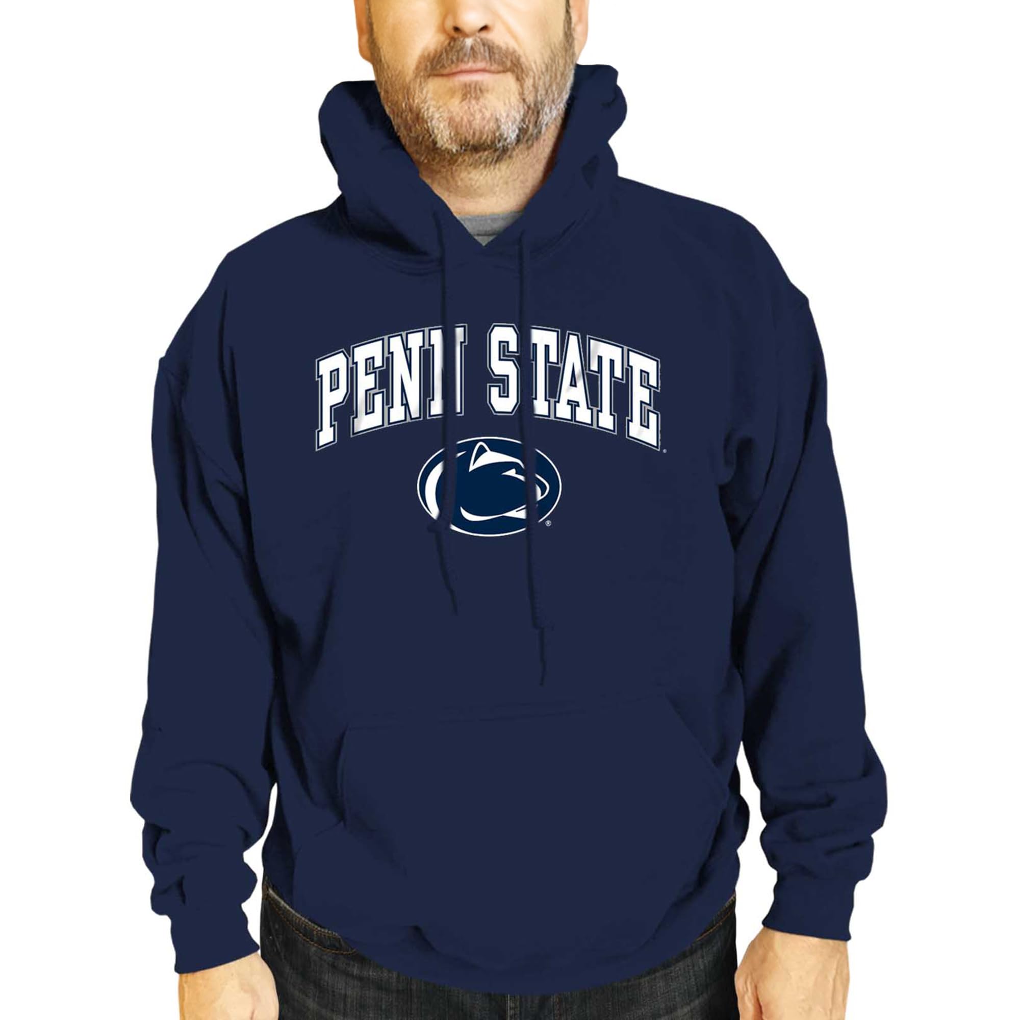 Penn State Nittany Lions Arch & Logo Gameday Hooded Sweatshirt - Navy ,